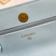 Chanel 22S Quilted Caviar Top Handle Wallet On Chain