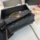 Chanel 22S Quilted Caviar Top Handle Wallet On Chain