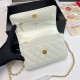 Chanel 22S Quilted Caviar Top Handle Wallet On Chain