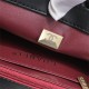 Chanel 23s Quilted Leather Medium Square Charm Strap Flap Bag