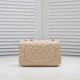 Chanel 23s Quilted Leather Medium Square Charm Strap Flap Bag