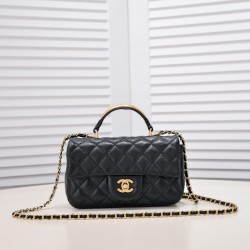 Chanel 22B Mini Flap Bag with Top Handle