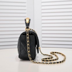 Chanel 22B Mini Flap Bag with Top Handle