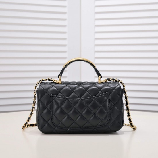 Chanel 22B Mini Flap Bag with Top Handle