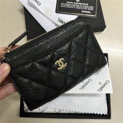 Chanel Calf Leather Wallet