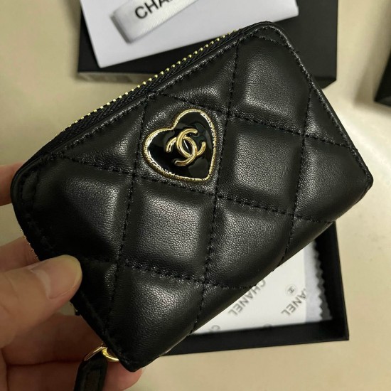 Chanel Lamb Leather Wallet 483