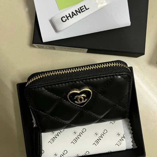 Chanel Lamb Leather Wallet 483