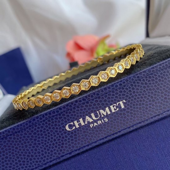 Chaumet Bee My Love Pavé Diamond Bracelet in 3 Colors