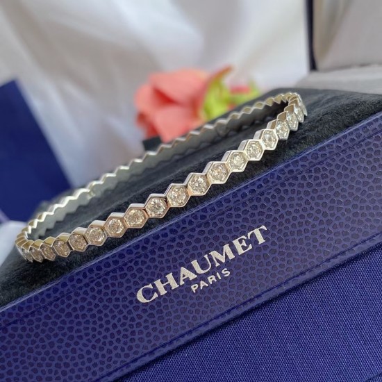 Chaumet Bee My Love Pavé Diamond Bracelet in 3 Colors