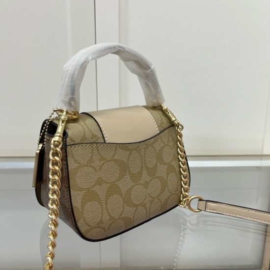 Coach Lysa Top Handle Crossbody Bag CM195