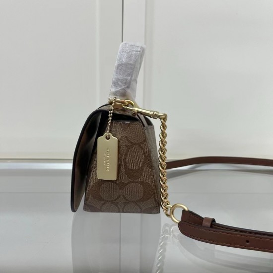 Coach Lysa Top Handle Crossbody Bag CM195