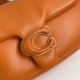 Coach Pillow Tabby Leather Shoulder Bag in Orange