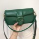 Coach Pillow Tabby Leather Shoulder Bag in Green