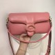 Coach Pillow Tabby Leather Shoulder Bag in Pink