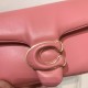 Coach Pillow Tabby Leather Shoulder Bag in Pink