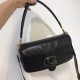 Coach Pillow Tabby Leather Shoulder Bag in Black