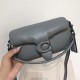 Coach Pillow Tabby Mini Leather Shoulder Bag in Grey