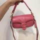 Coach Pillow Tabby Mini Leather Shoulder Bag in Rouge