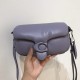 Coach Pillow Tabby Mini Leather Shoulder Bag in Violet