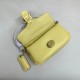 Coach Pillow Tabby Mini Leather Shoulder Bag in Light Yellow