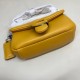 Coach Pillow Tabby Mini Leather Shoulder Bag in Yellow