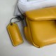 Coach Pillow Tabby Mini Leather Shoulder Bag in Yellow