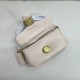 Coach Pillow Tabby Mini Leather Shoulder Bag in White