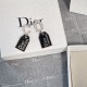 Dior J’ADIOR Rectangular Pendant With Diamonds Black