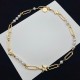 Dior LOGO And Star Pendants Classic Yellow Gold Plated Women White Pearl Hoop Jewel Set