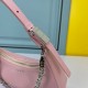 Givenchy Moon Cut Small Leather Shoulder Bag In Pink