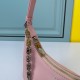 Givenchy Moon Cut Small Leather Shoulder Bag In Pink