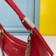 Givenchy Moon Cut Small Leather Shoulder Bag In Red