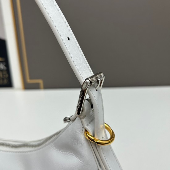 Givenchy Voyou Shoulder Bag In White