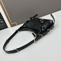 Givenchy Voyou Shoulder Bag In Black