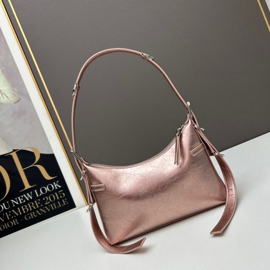 Givenchy Voyou Shoulder Bag In Pink