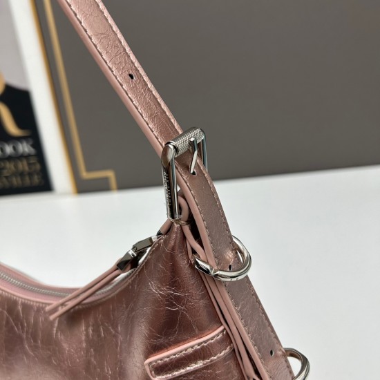 Givenchy Voyou Shoulder Bag In Pink