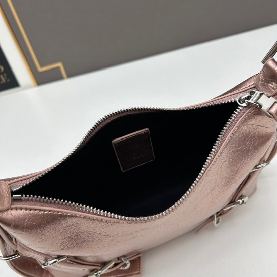 Givenchy Voyou Shoulder Bag In Pink