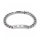 Gucci ghost Chain Bracelet In Silver