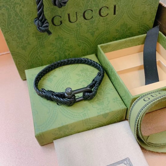 Gucci Bracelet 006 Hand Strap Cowhide