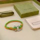 Gucci Bracelet 009 Anger Forest Yellow And Green