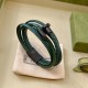 Gucci Bracelet 011 Hand Strap Green Cowhide 