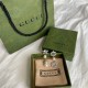 Gucci Interlocking G Flower With Diamonds Pearl Earrings