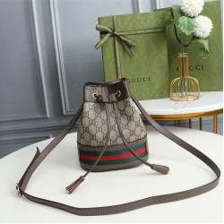 Gucci Ophidia Mini GG Bucket Bag