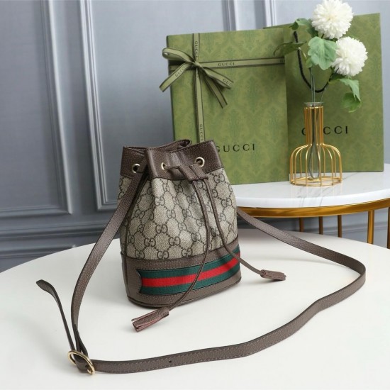 Gucci Ophidia Mini GG Bucket Bag