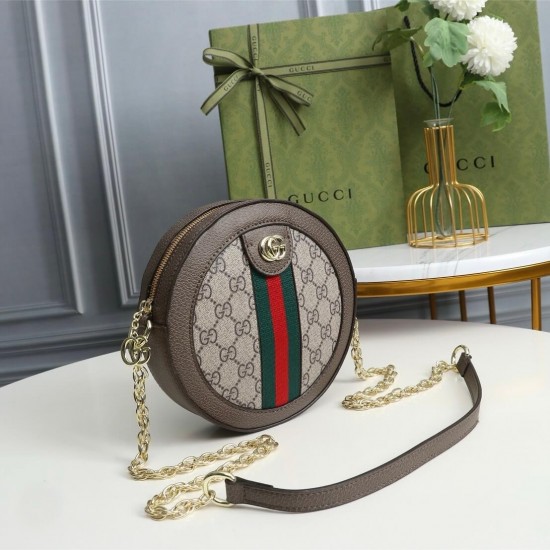 Gucci Ophidia Small GG Round Bag