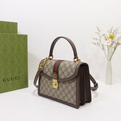 Gucci Ophidia GG Small Top Handle Bag