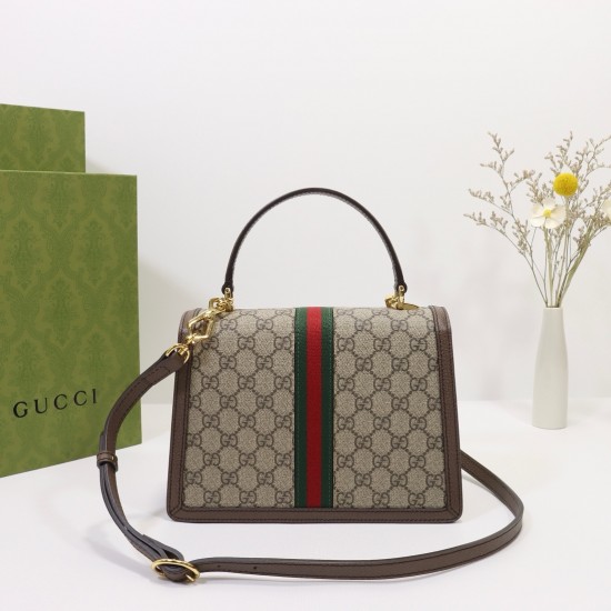 Gucci Ophidia GG Small Top Handle Bag