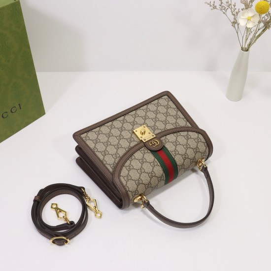 Gucci Ophidia GG Small Top Handle Bag