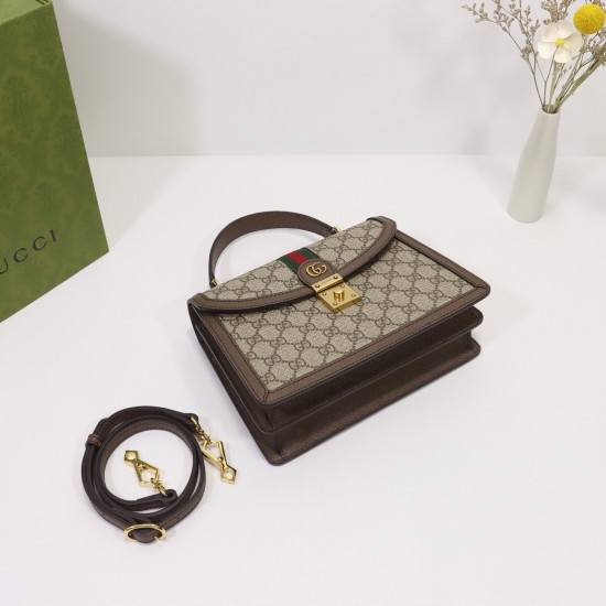 Gucci Ophidia GG Small Top Handle Bag