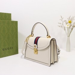 Gucci Ophidia GG Small Top Handle Bag